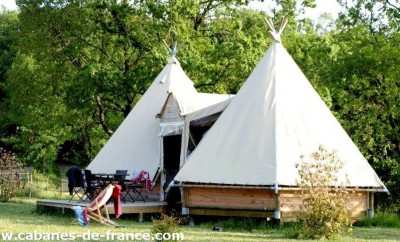 Tipi-Lodge – Domaine d’Escapa