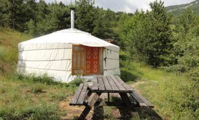 La Yourte du Haut – Ecosite et Camping Oasis Bellecombe