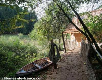 La Clairière Aux Cabanes - Cabanes De France