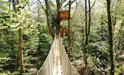 Cabane dans les arbres Nid-Clos – Cabanes de Kermenguy