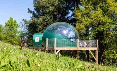 Bulle Transparente avec SPA pour 2 personnes