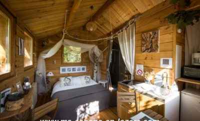 Cabane l’Ecureuil – Ma p’tite Cabane en Lozère