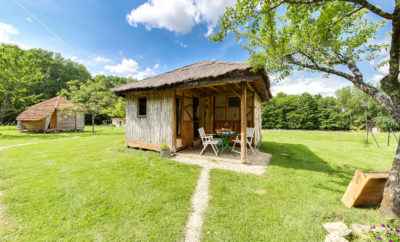 La cabane en paille