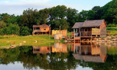 Les cabanes spa luxe sur l’eau